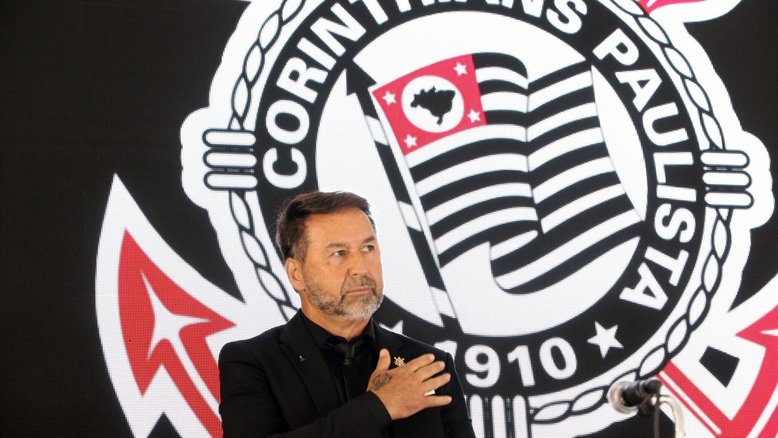 Augusto Melo, presidente afastado do Corinthians