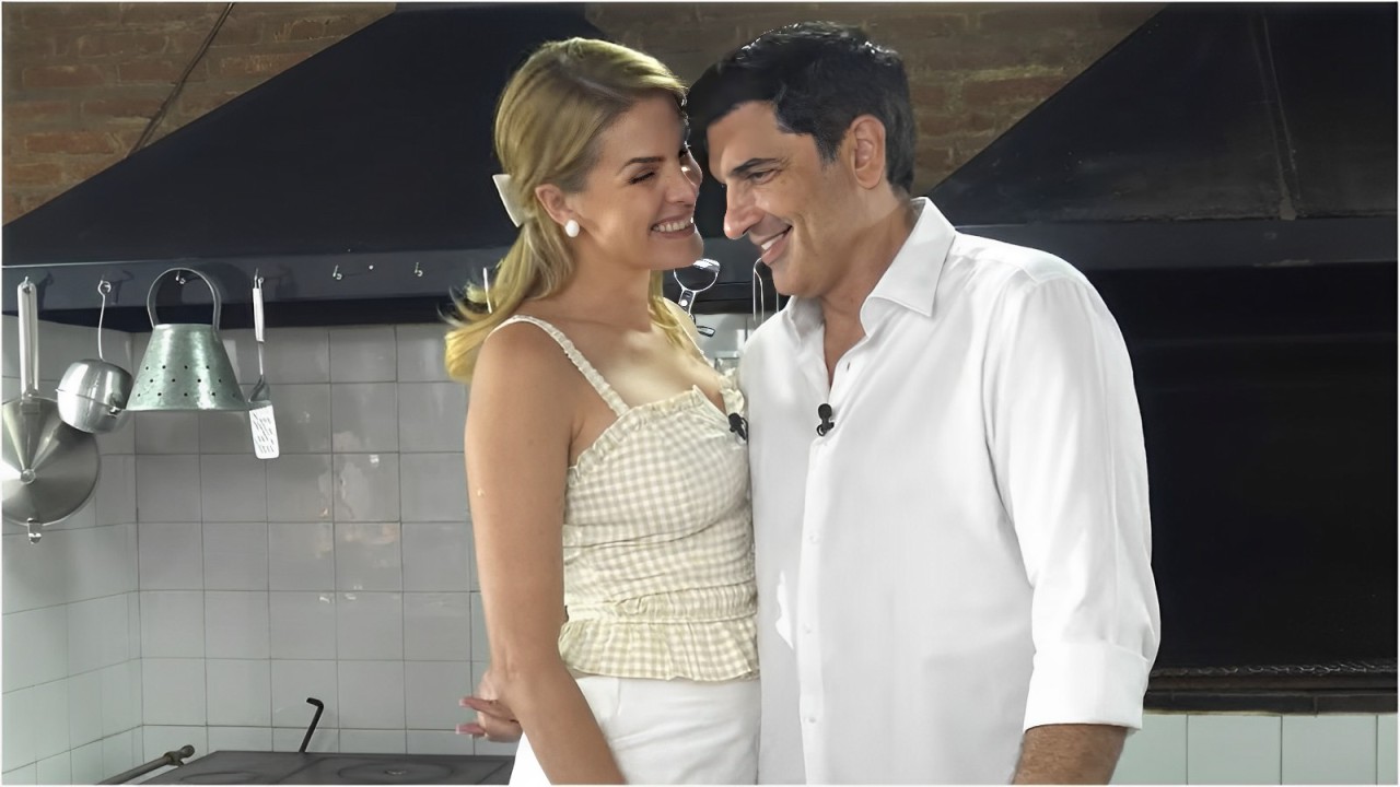 Ana Hickmann e Edu Guedes fazem tour para apresentar novos detalhes da futura casa