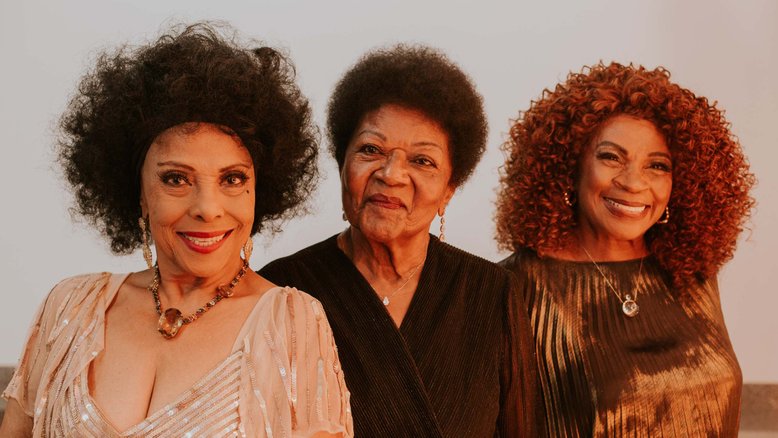 As cantoras Eliana Pittman, Alaíde Costa e Zezé Motta