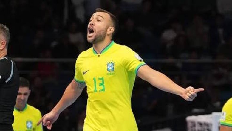 Brasil vence Argentina e conquista hexa do Mundial de Futsal