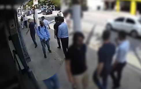 Vídeo: usando roupa social, ladrão surpreende vítima em bairro nobre de SP