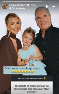 Questionada sobre proibições de Justus, Ana Paula Siebert afirma: 'Nem que ele quisesse' 2 Ana Paula e Justus estão casados há 11 anos Foto/Instagram: @anapaulasiebert