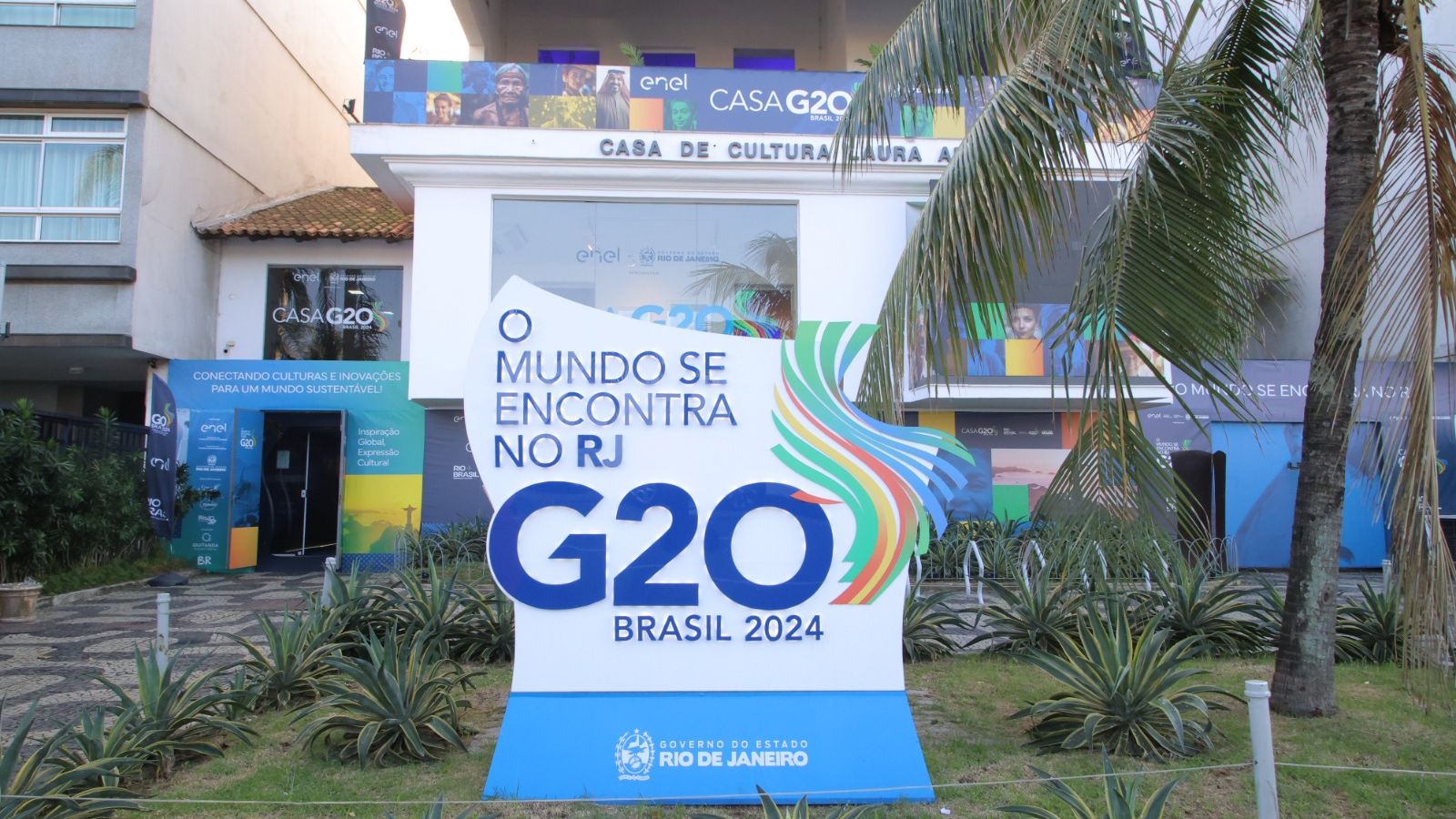 Casa G20 no Rio de Janeiro