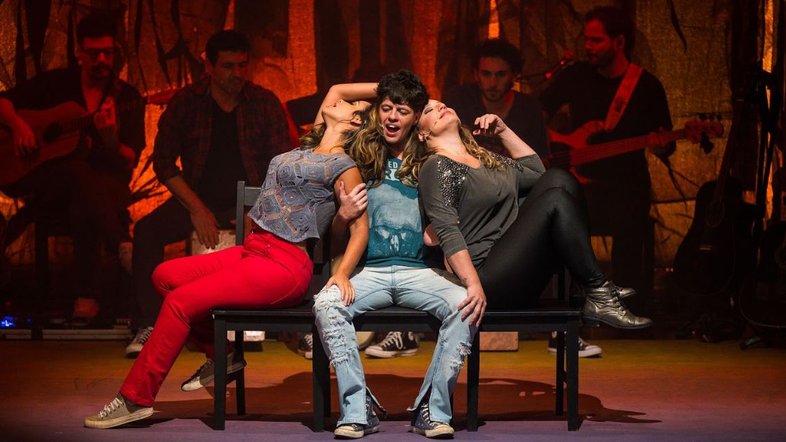 Cena de 'Cássia Eller, o Musical'