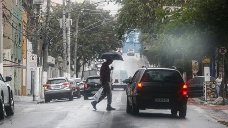 Segundo a Defesa Civil estadual, o domingo será marcado pelo tempo instável em todo o estado