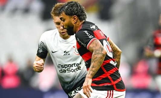 Flamengo segura o Corinthians e está na final da Copa do Brasil (Crédito: Marcelo Cortes / CRF)