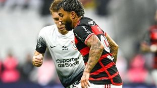 Flamengo segura o Corinthians e está na final da Copa do Brasil (Crédito: Marcelo Cortes / CRF)