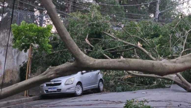 Forte chuva em São Paulo | (Crédito: reprodução)