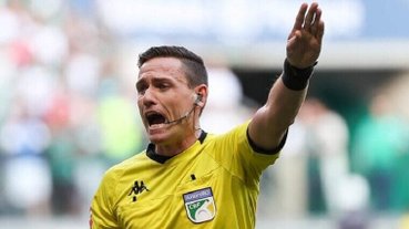 Ramon Abatti Abel durante jogo do Palmeiras no Brasileirão 2023 (Foto: Cesar Greco/Palmeiras)
