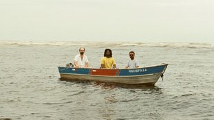 Integrantes do trio Mocofaia