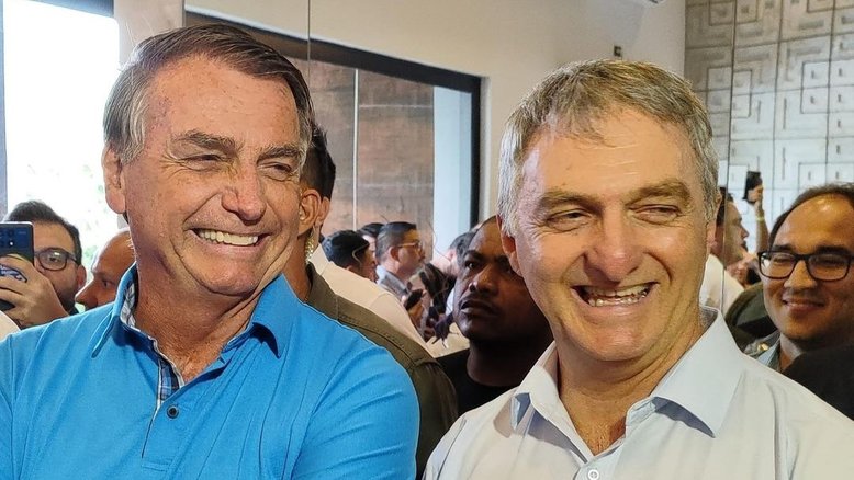 Jair e Renato Bolsonaro (Crédito: Reprodução/instagram)