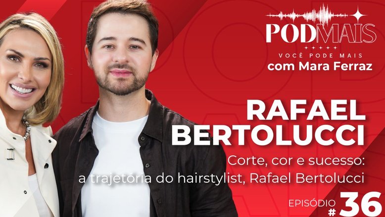 Corte, cor e sucesso: a trajetória do hairstylist, Rafael Bertolucci