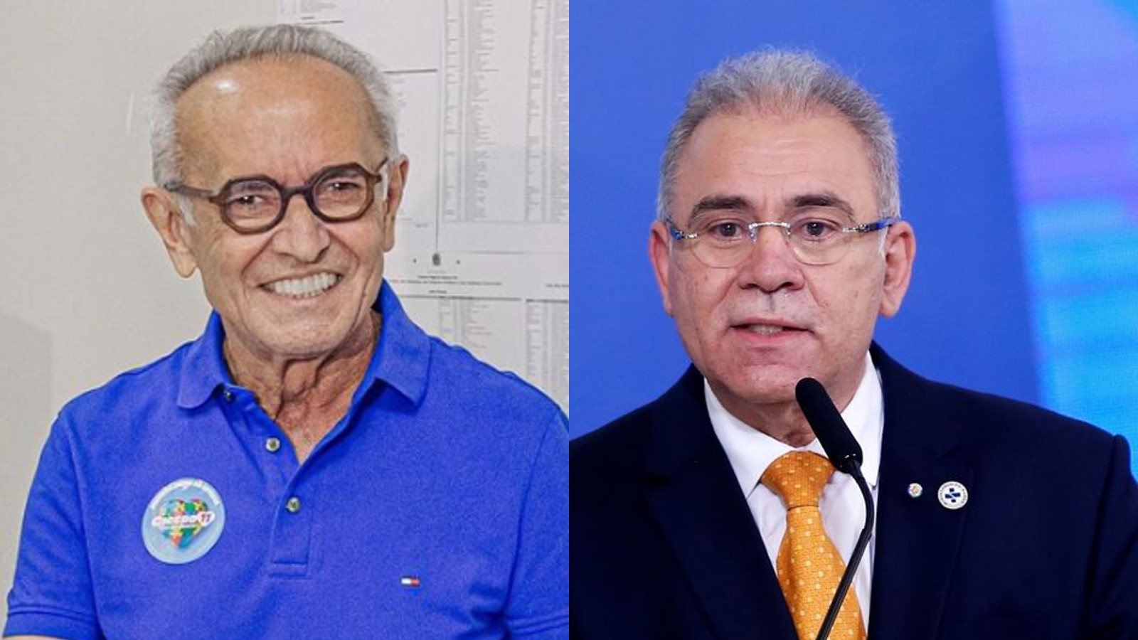 Cícero Lucena (PP) e Marcelo Queiroga (PL) disputarão segundo turno separados por 27,39 pontos percentuais | Montagem/IstoÉ