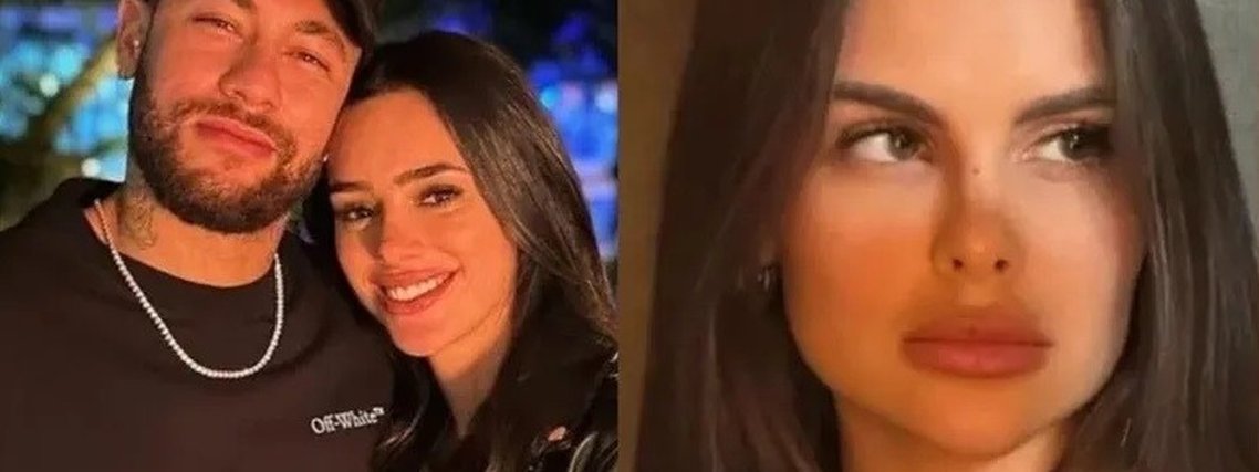 Neymar, Bruna Biancardi e Amanda Kimberlly