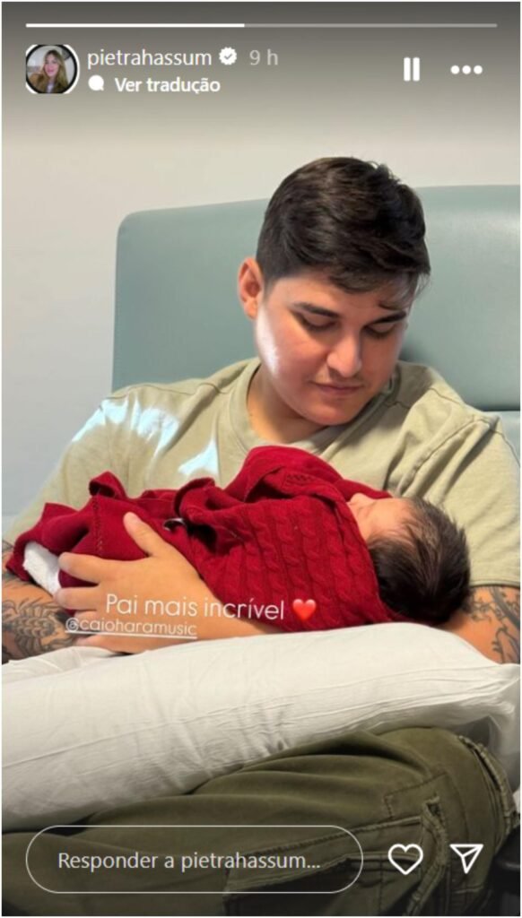 Filha de Leandro Hassum publica novo clique da primeira neta do humorista 2 Filha de Leandro Hassum publica novo clique da primeira neta do humorista