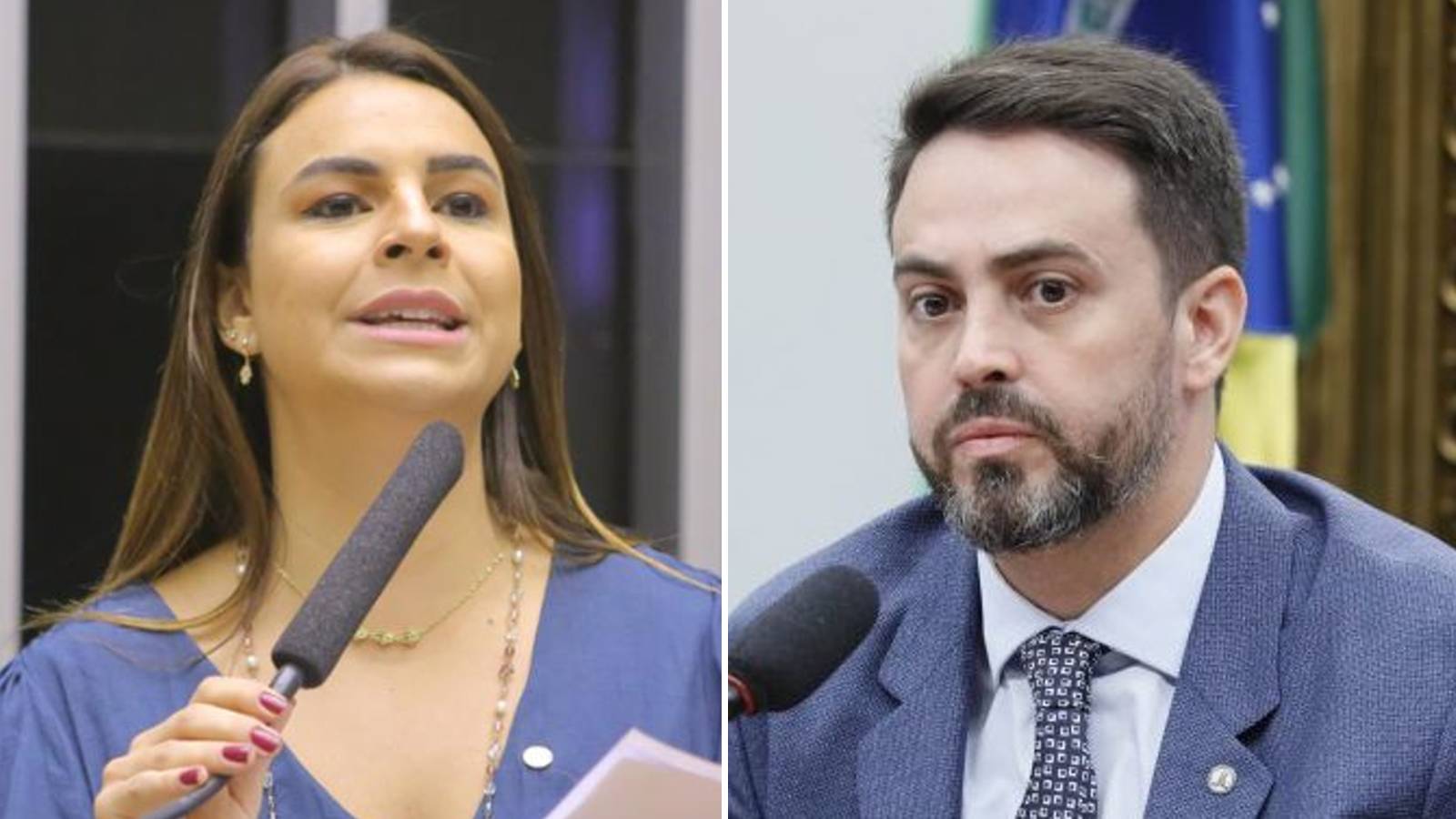 Mariana Carvalho e Léo Moraes