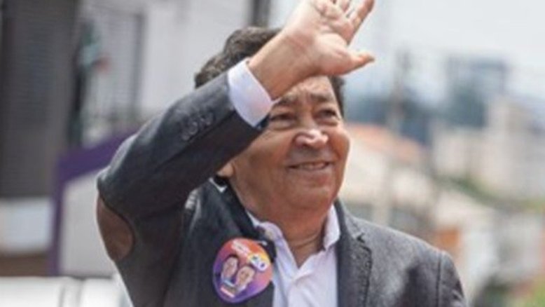 candidato à reeleição em Taboão da Serra (SP) José Aprígio (Podemos)