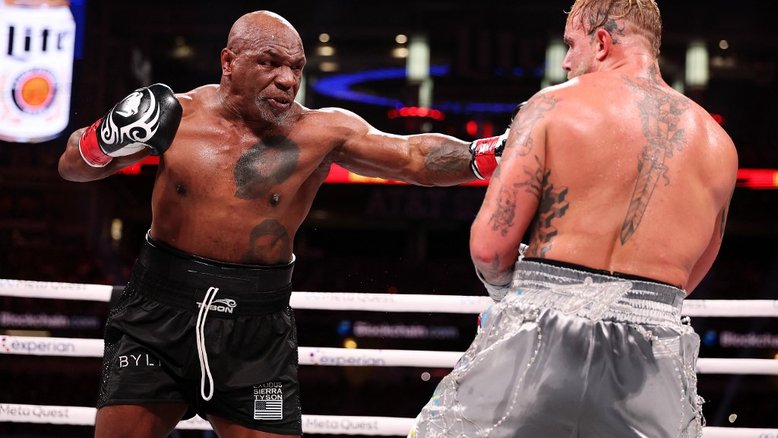 Mike Tyson foi derrotado por Jake Paul