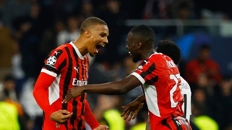 Milan vence Real Madrid  em pleno Bernabéu na 4ª rodada da Champions