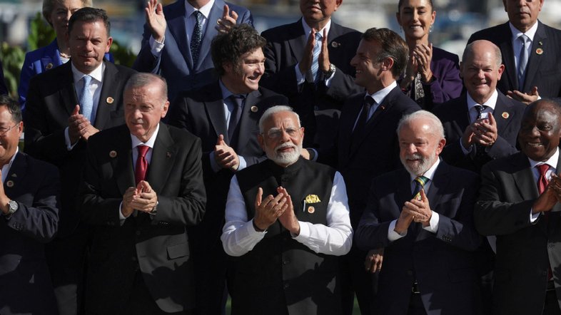 Líderes aprovam texto final do G20 e evitam condenar Rússia e Israel