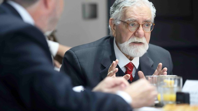 O ex-chanceler Celso Lafer | Governo do estado de São Paulo