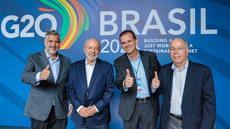 Presidente da República, Luiz Inácio Lula da Silva, durante visita ao Museu de Arte Moderna do Rio de Janeiro