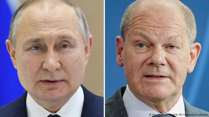 Scholz pede a Putin "paz justa e duradoura" na Ucrânia