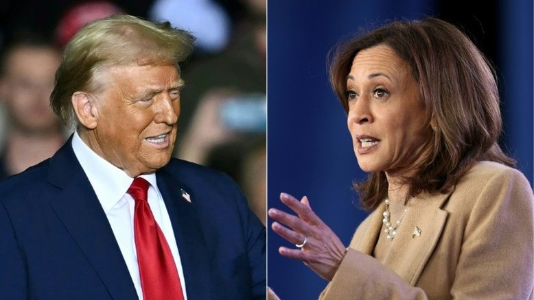 Pesquisas mostram disputa acirrada entre Trump e Harris na véspera das eleições nos EUA; veja mapa interativo