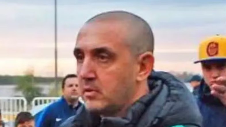 Andrés 'Pillín' Bracamonte, líder da barra brava do Rosario Central,