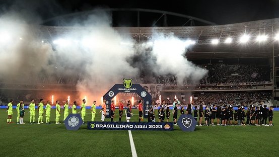 Palmeiras e Botafogo travam uma nova rivalidade desde o Campeonato Brasileiro de 2023