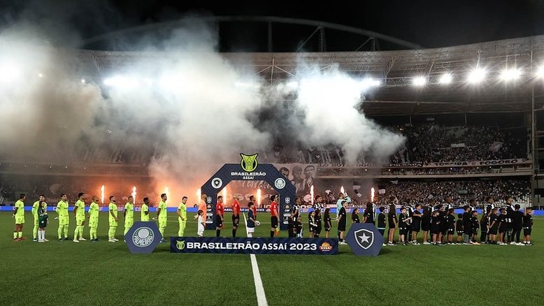Palmeiras e Botafogo travam uma nova rivalidade desde o Campeonato Brasileiro de 2023