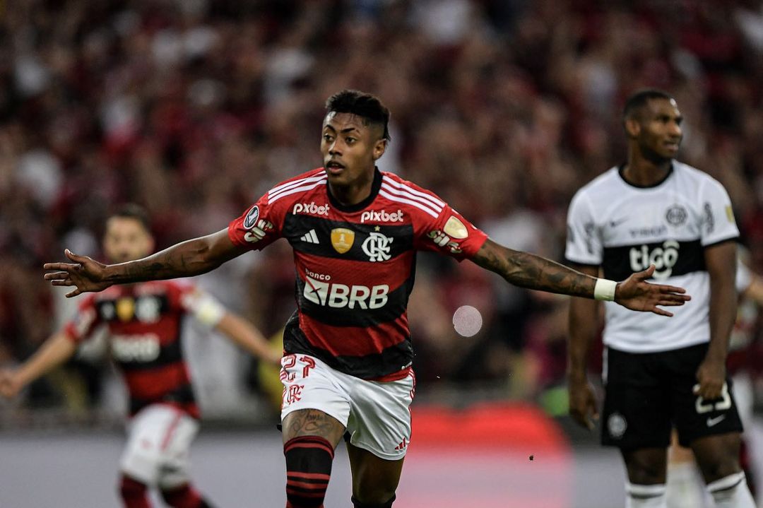 Bruno Henrique, atacante do Flamengo