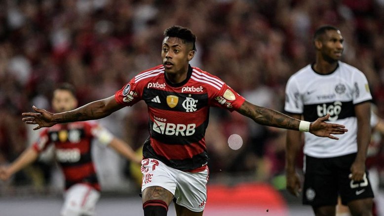 Bruno Henrique, atacante do Flamengo