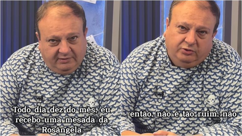 Chef Jacquin ironiza ao dizer que recebe mesada da mulher: 'R$ 15 por dia'