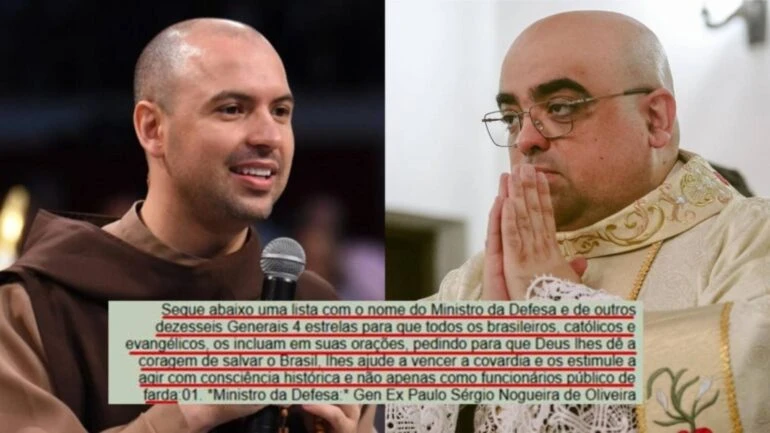 PlatôBR: Frei que recebeu ‘oração do golpe’ é celebridade católica