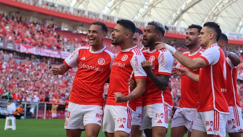 Internacional venceu o Red Bull Bragantino por 4 a 1, em jogo válido pelo Campeonato Brasileiro 2024