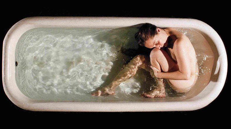 Marta Soares no espetáculo 'O Banho'