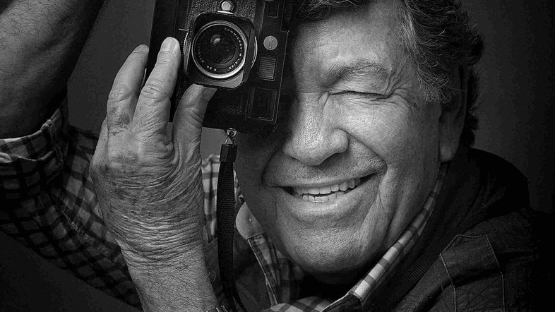 Retrato de Evandro Teixeira, por Andre Arruda, Rio de Janeiro, RJ | Acervo/IMS