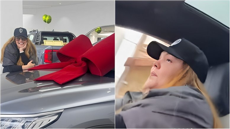 Simony se emociona ao comprar carro de luxo: 'Até doente trabalhei'