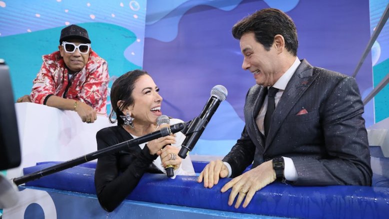 Patrícia Abravanel e Celso Portiolli