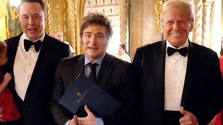 Milei vai aos EUA e chama vitória de Trump de 'maior retorno' da história