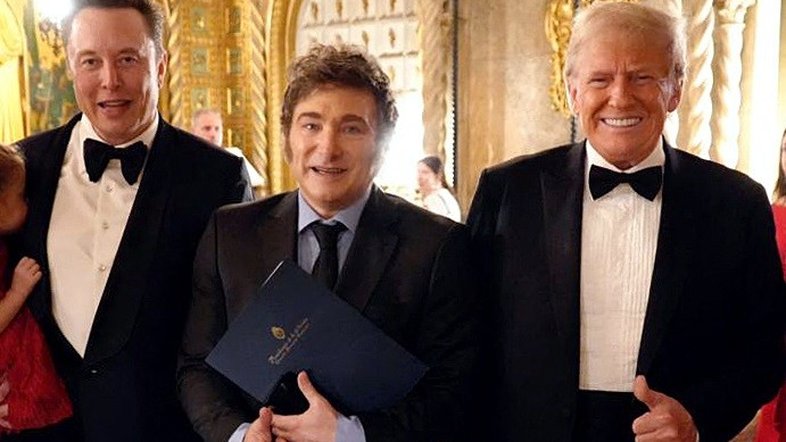 Milei vai aos EUA e chama vitória de Trump de 'maior retorno' da história