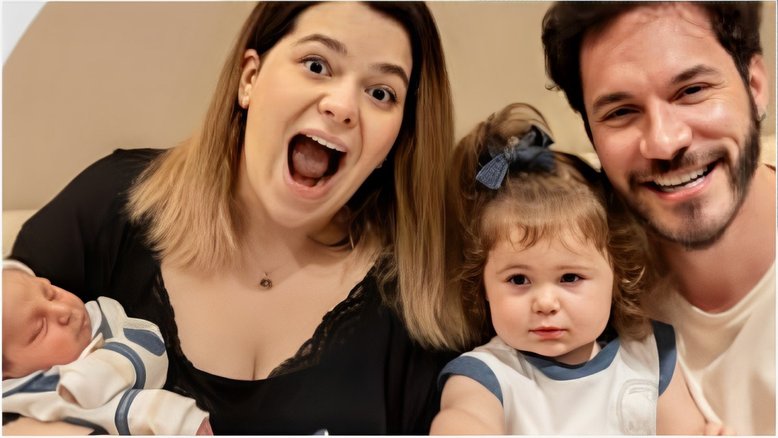 Viih Tube e Eliezer mostram primeiro encontro dos filhos, Lua e Ravi