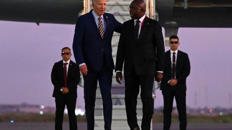 Biden chega a Angola em 1ª e única visita de seu mandato à África