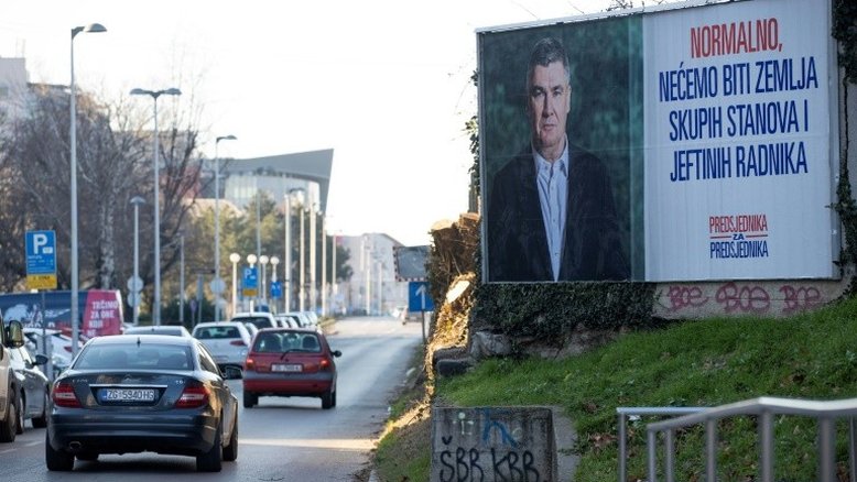 Atual presidente da Croácia e seu rival conservador passam para 2º turno das eleições presidenciais