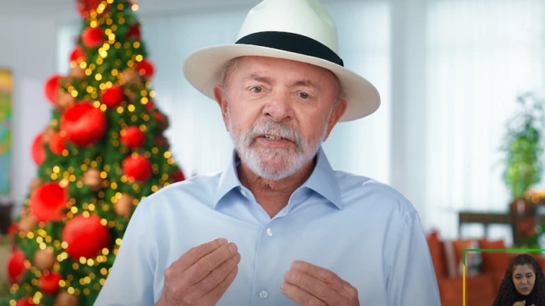 Em pronunciamento, Lula fala em 