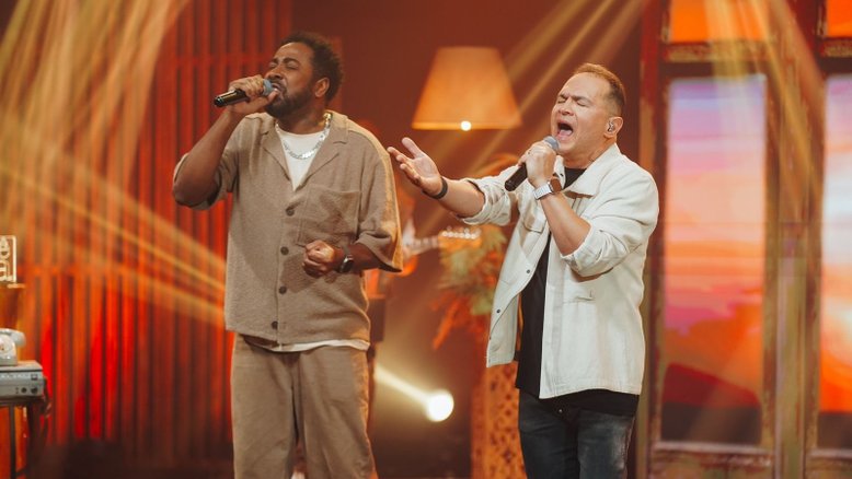 Clovis Pinho e Davi Sacer (Foto: Divulgação)