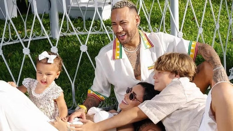 Neymar e família