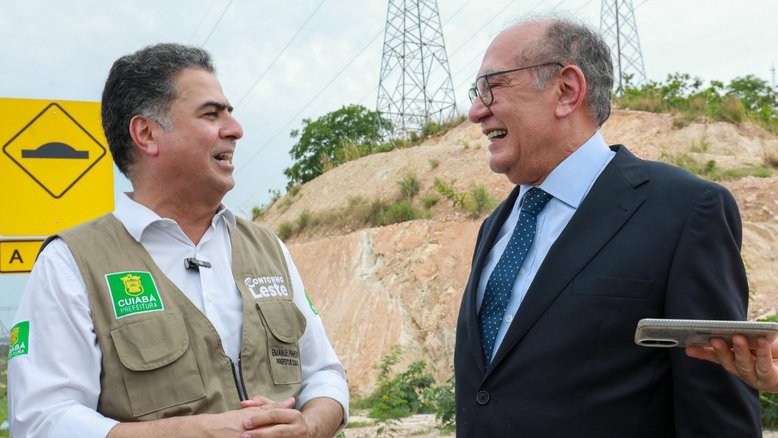 Prefeito de Cuiabá batiza av. com nome de avó de Gilmar Mendes