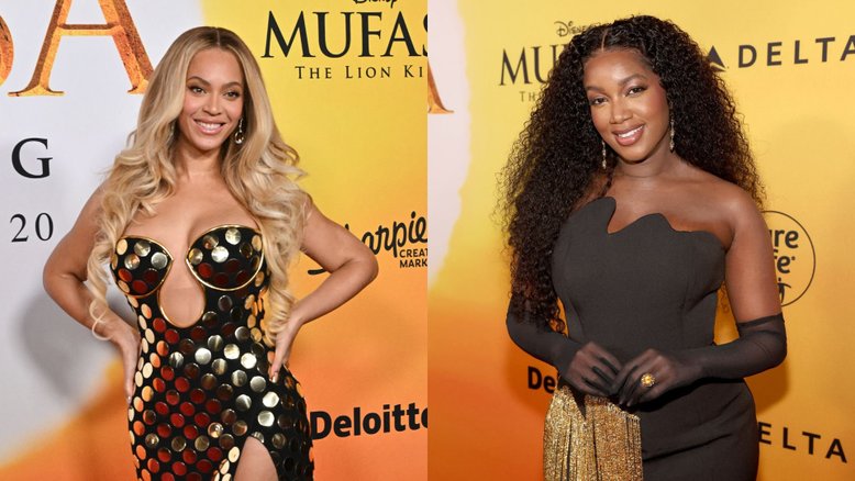 Beyoncé e Iza marcaram presença na festa de lançamento do filme 'Mufasa'